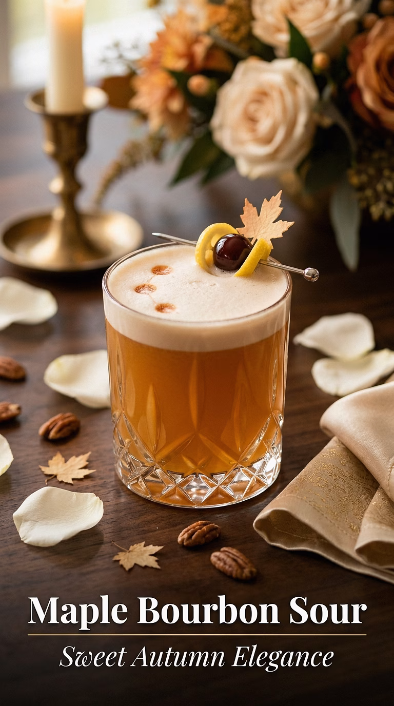 Maple Bourbon Sour