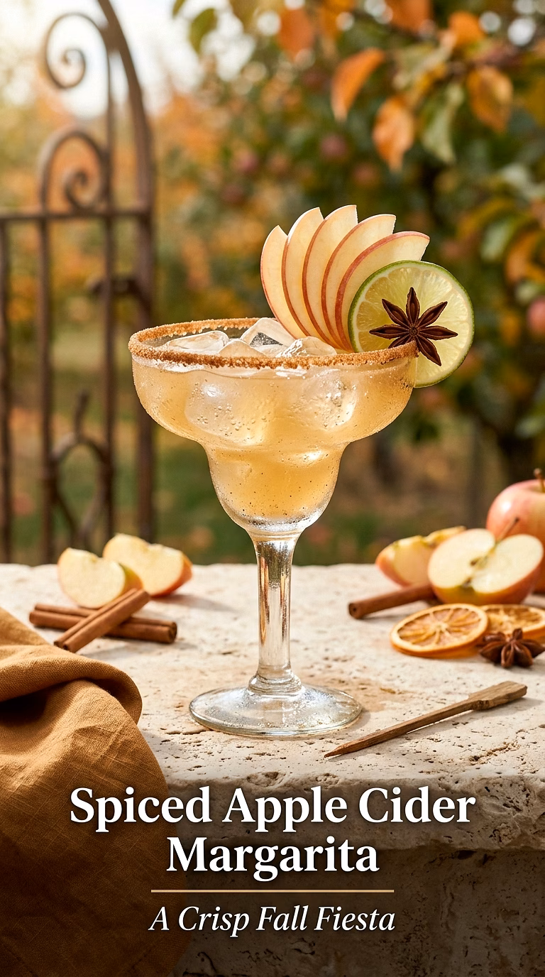 Spiced Apple Cider Margarita