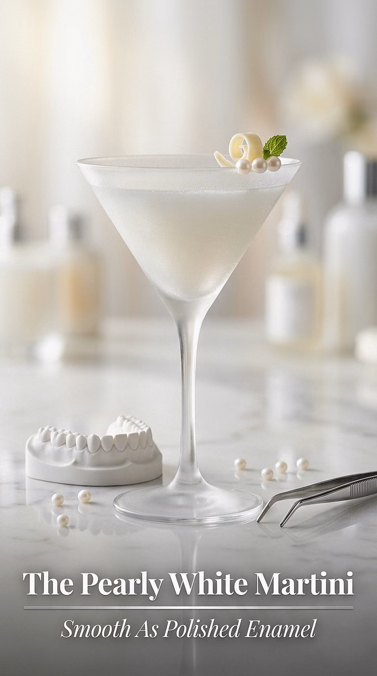 The Pearly White Martini