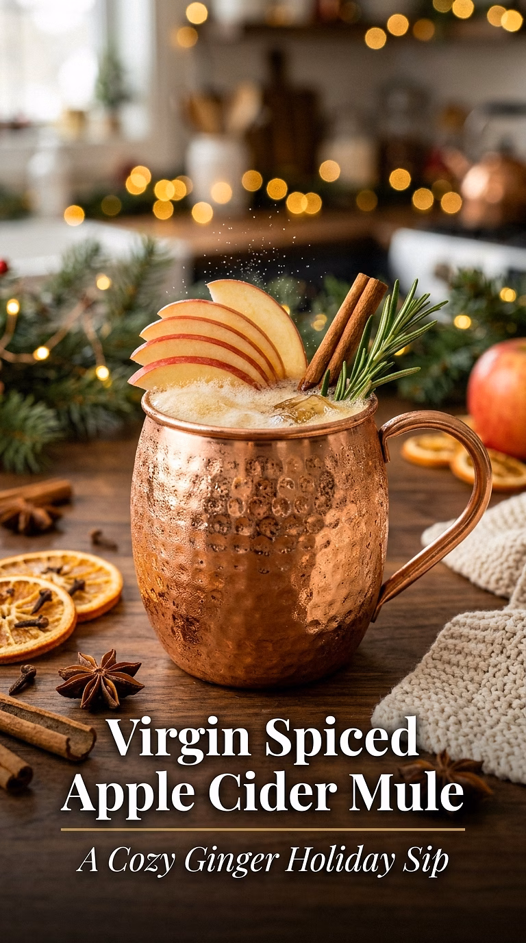 Virgin Spiced Apple Cider Mule