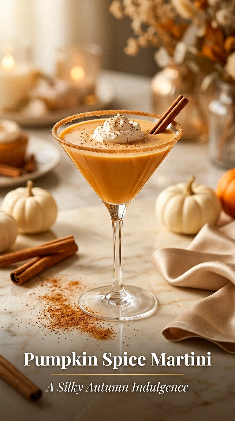 Pumpkin Spice Martini