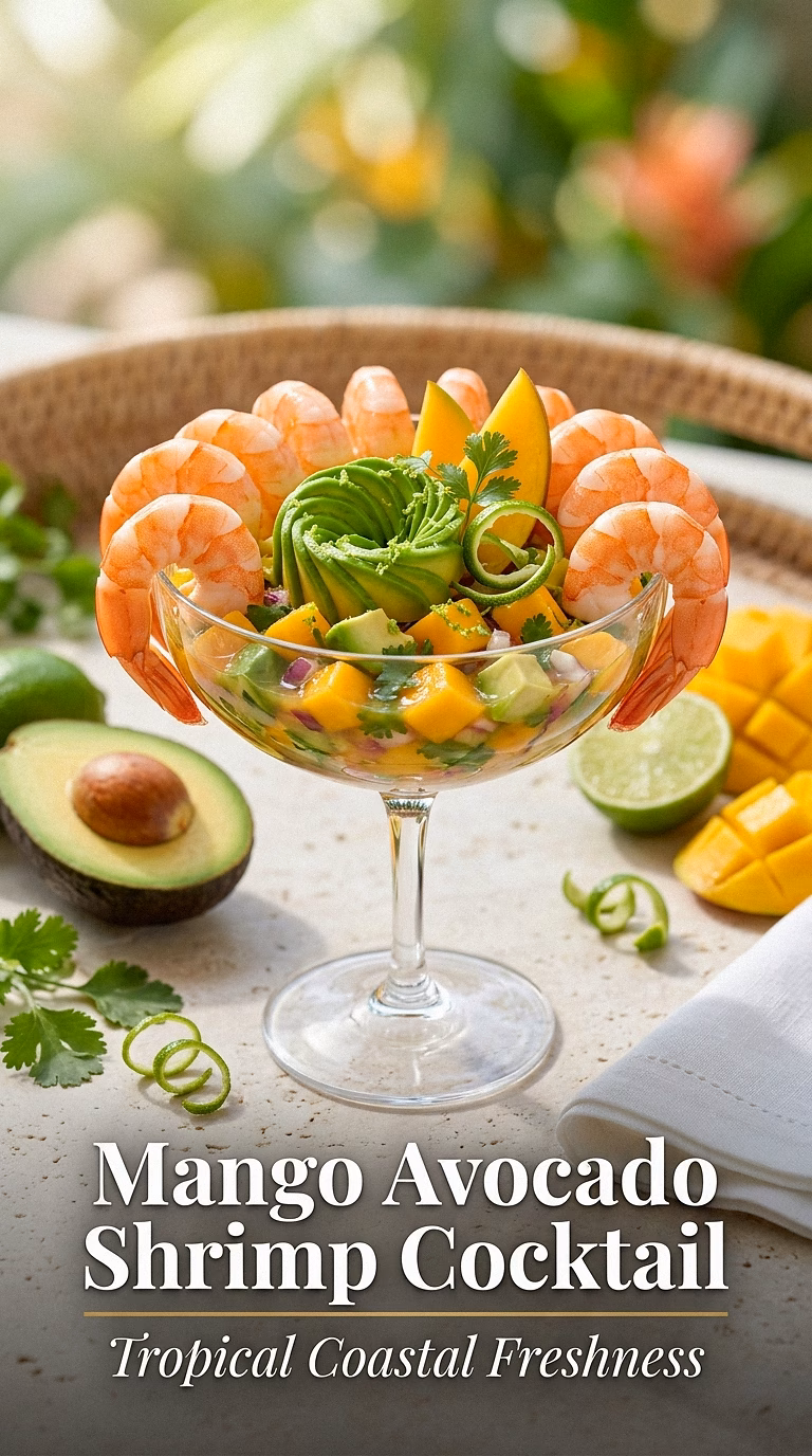 Mango Avocado Shrimp Cocktail
