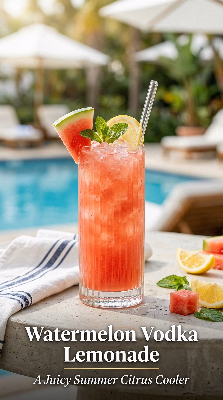 Watermelon Vodka Lemonade