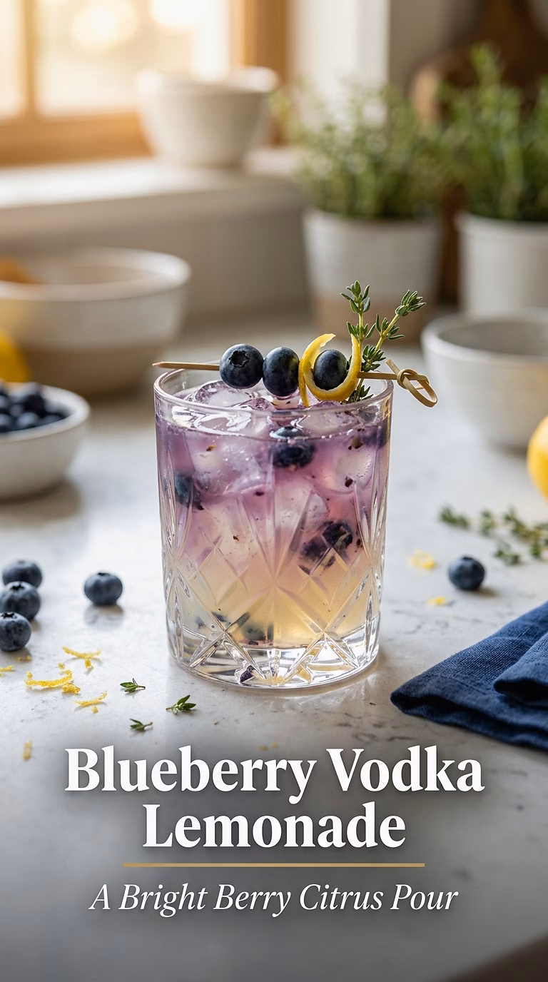 Blueberry Vodka Lemonade