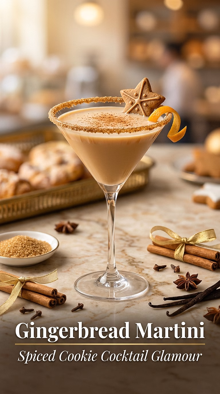 Gingerbread Martini