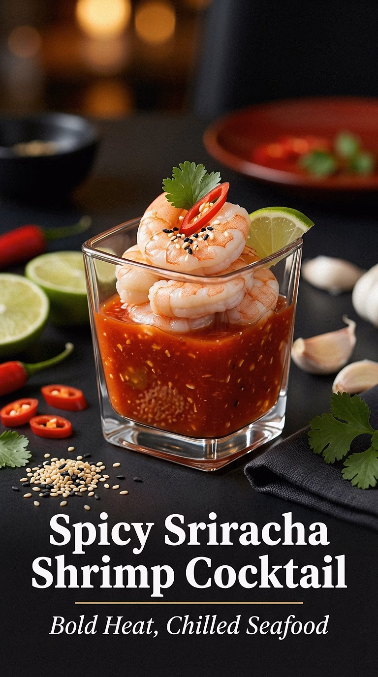 Spicy Sriracha Shrimp Cocktail