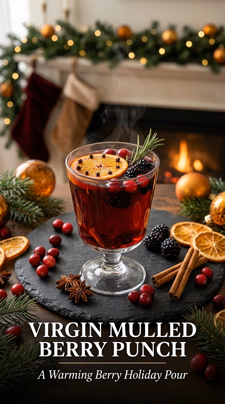 Virgin Mulled Berry Punch