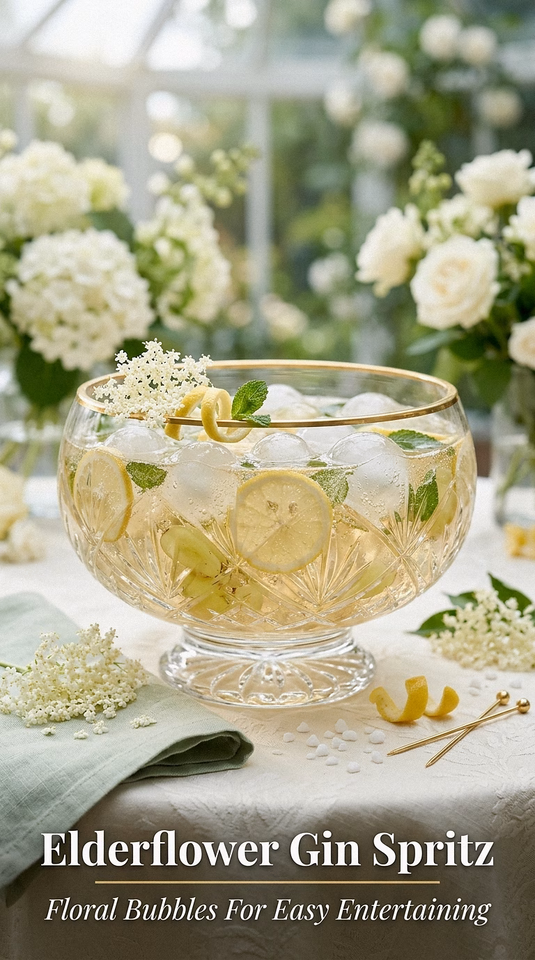 Elderflower Gin Spritz