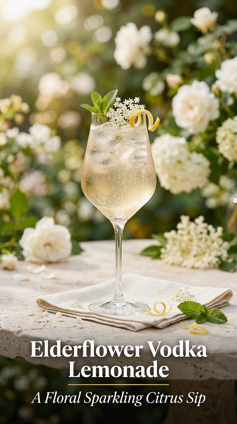 Elderflower Vodka Lemonade