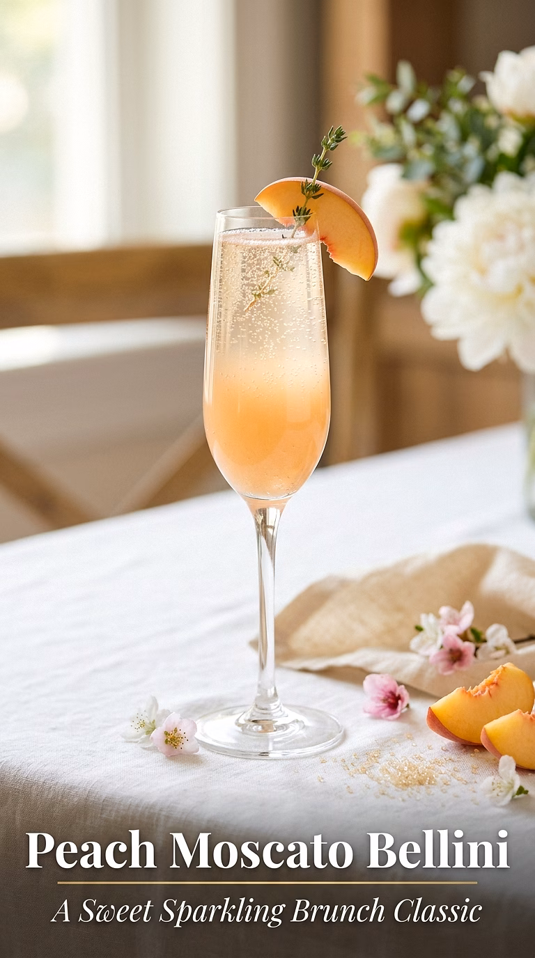 Peach Moscato Bellini