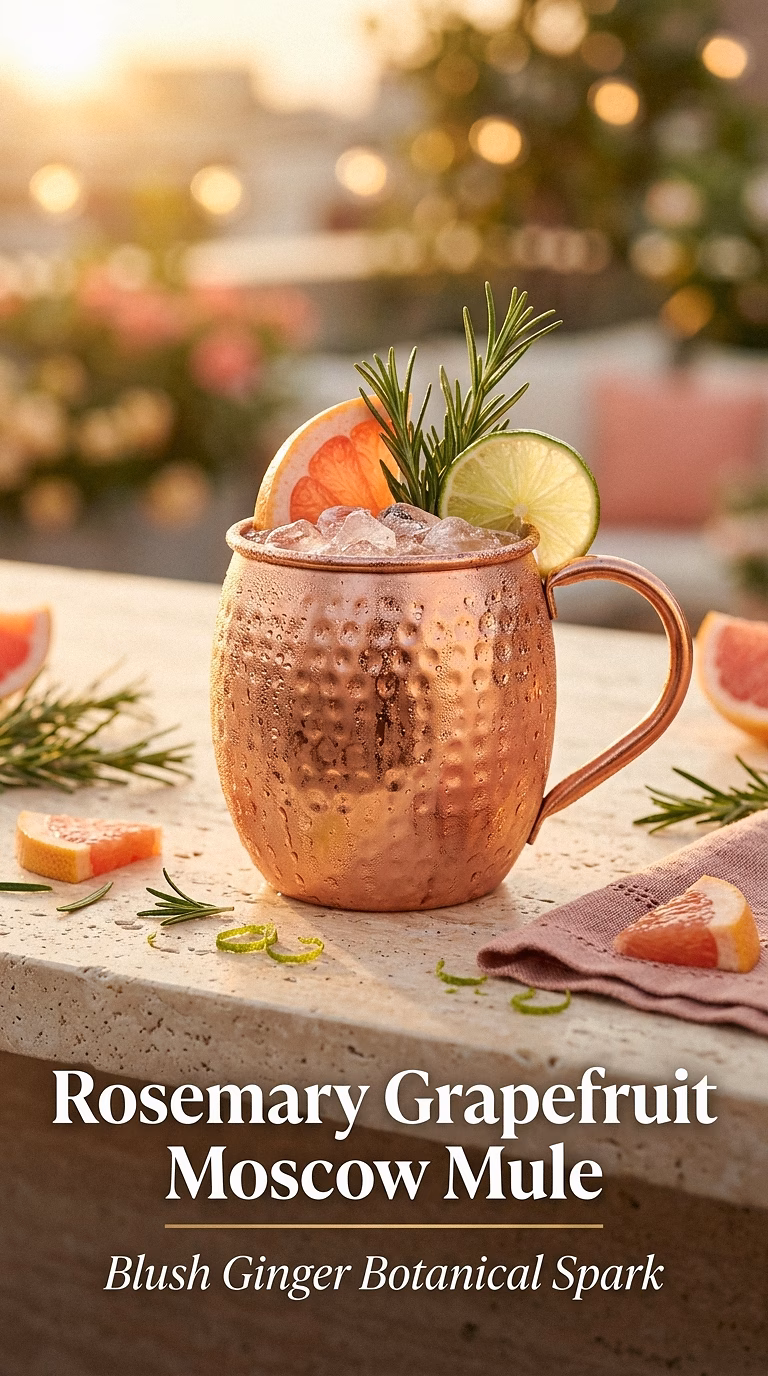Rosemary Grapefruit Moscow Mule