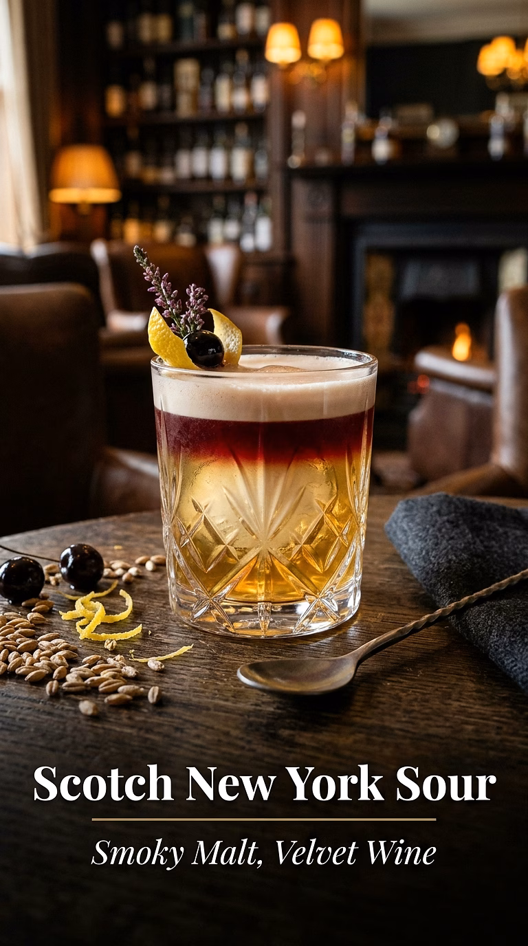 Scotch New York Sour