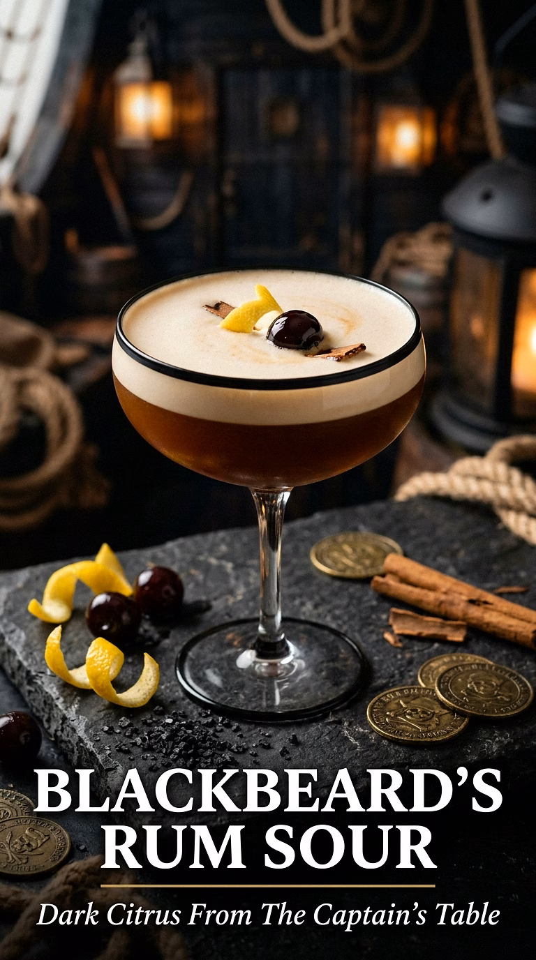 Blackbeard's Rum Sour