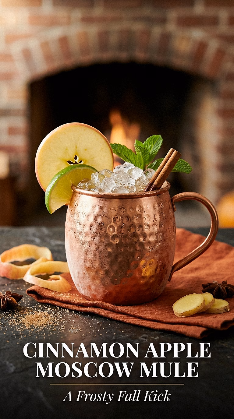 Cinnamon Apple Moscow Mule