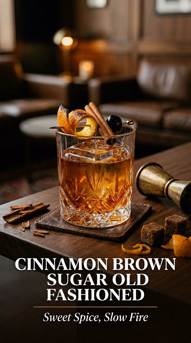 Cinnamon Brown Sugar Old Fashioned