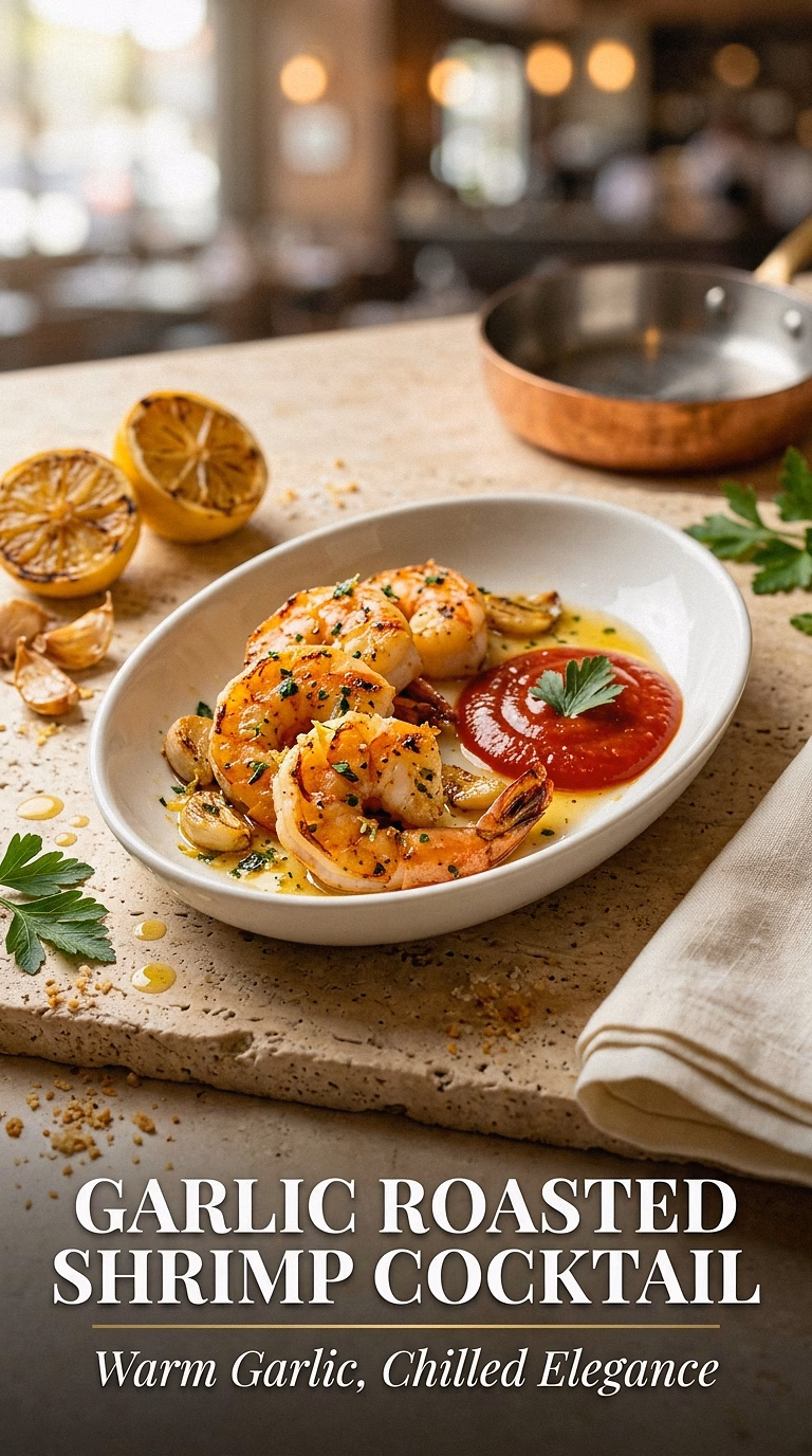 Garlic Roasted Shrimp Cocktail