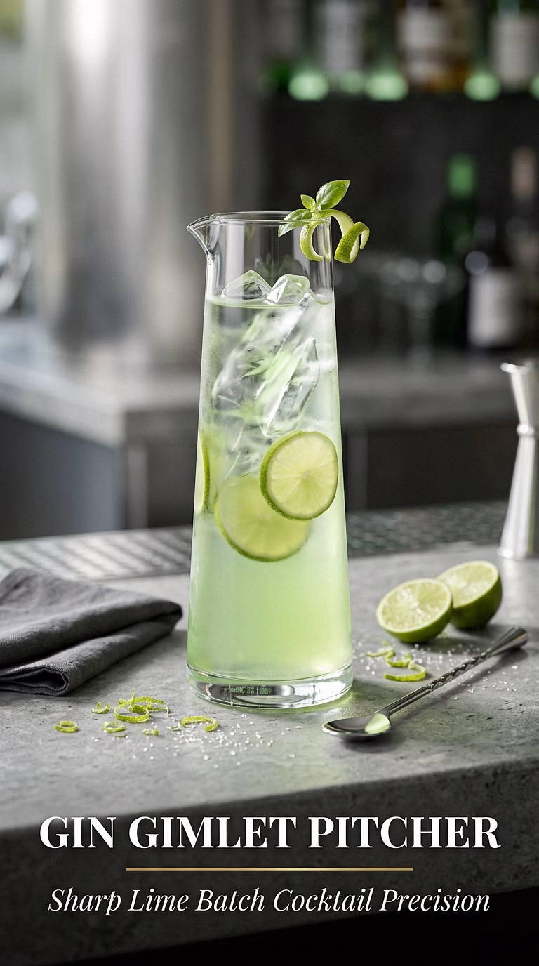 Gin Gimlet Pitcher