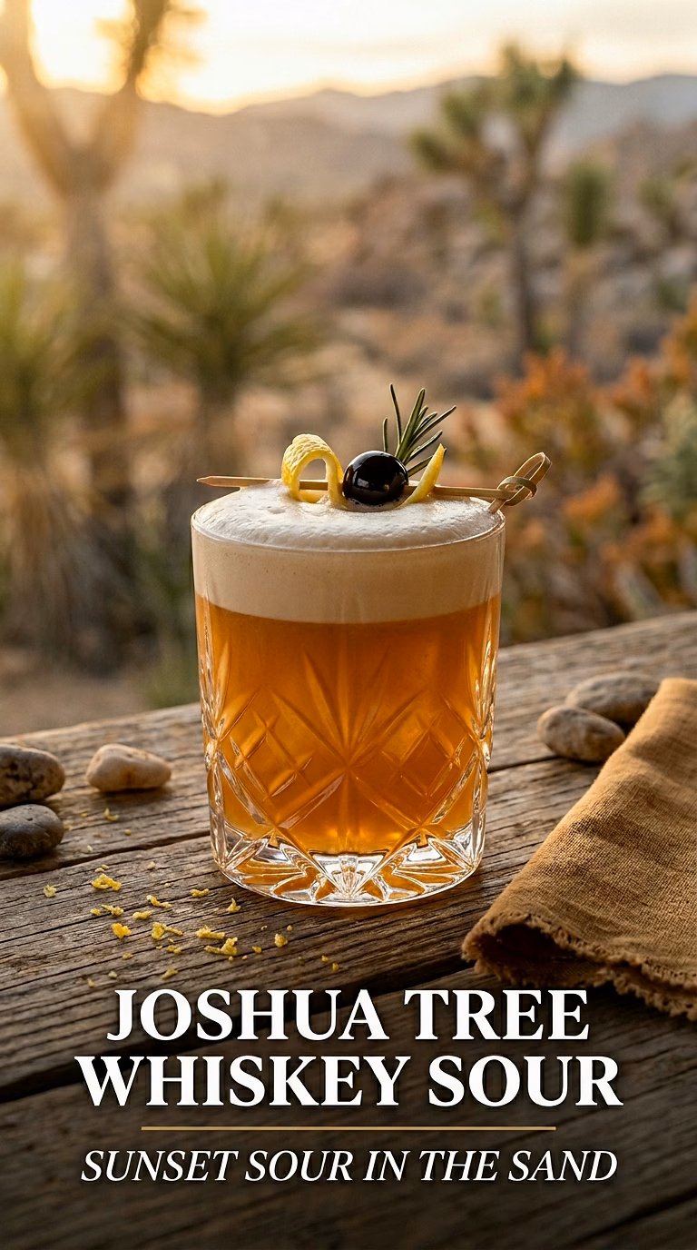 Joshua Tree Whiskey Sour