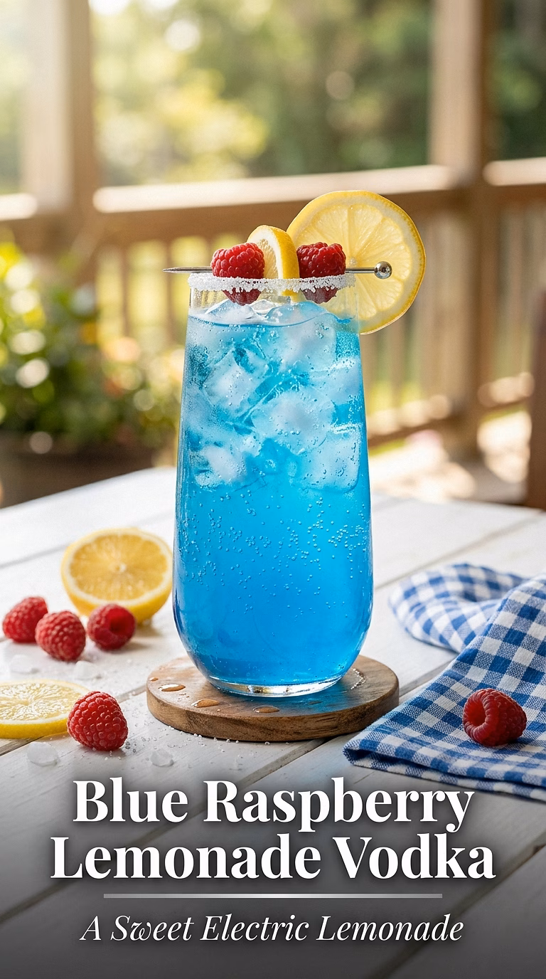 Blue Raspberry Lemonade Vodka