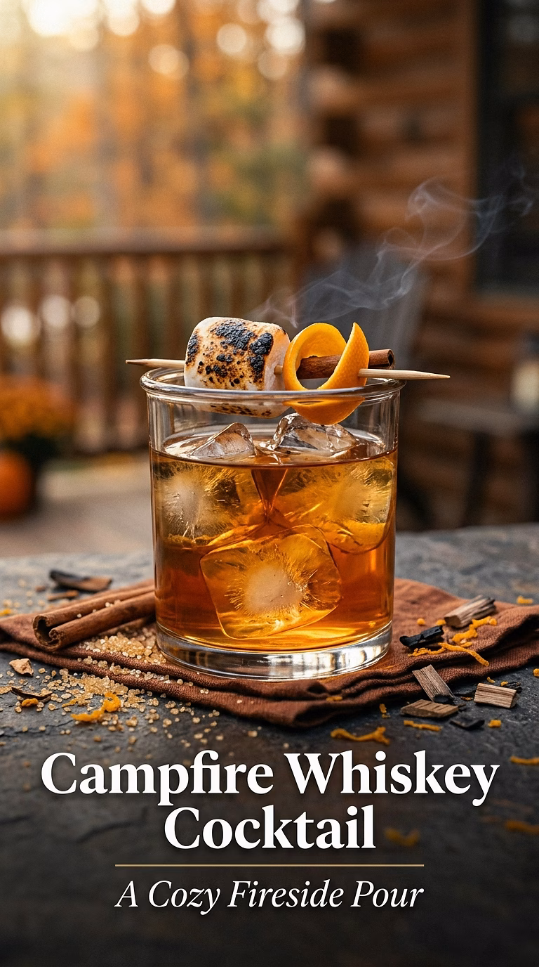 Campfire Whiskey Cocktail