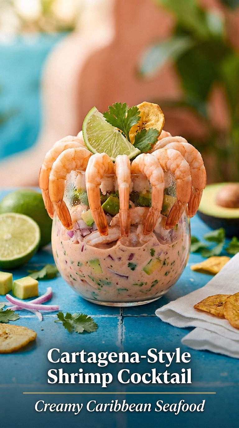 Cartagena-Style Colombian Shrimp Cocktail