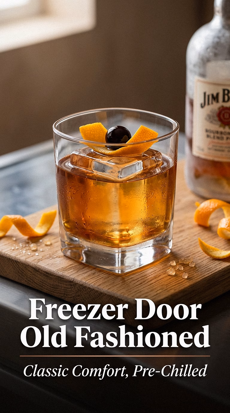 Freezer Door Old Fashioned