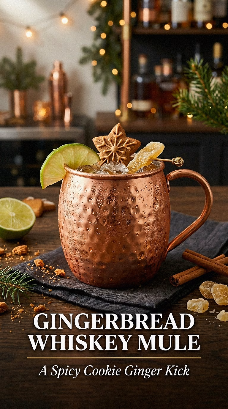 Gingerbread Whiskey Mule