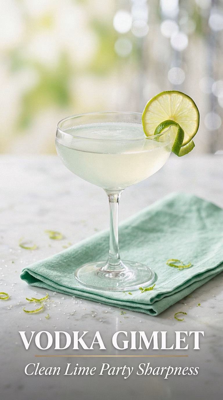 Vodka Gimlet