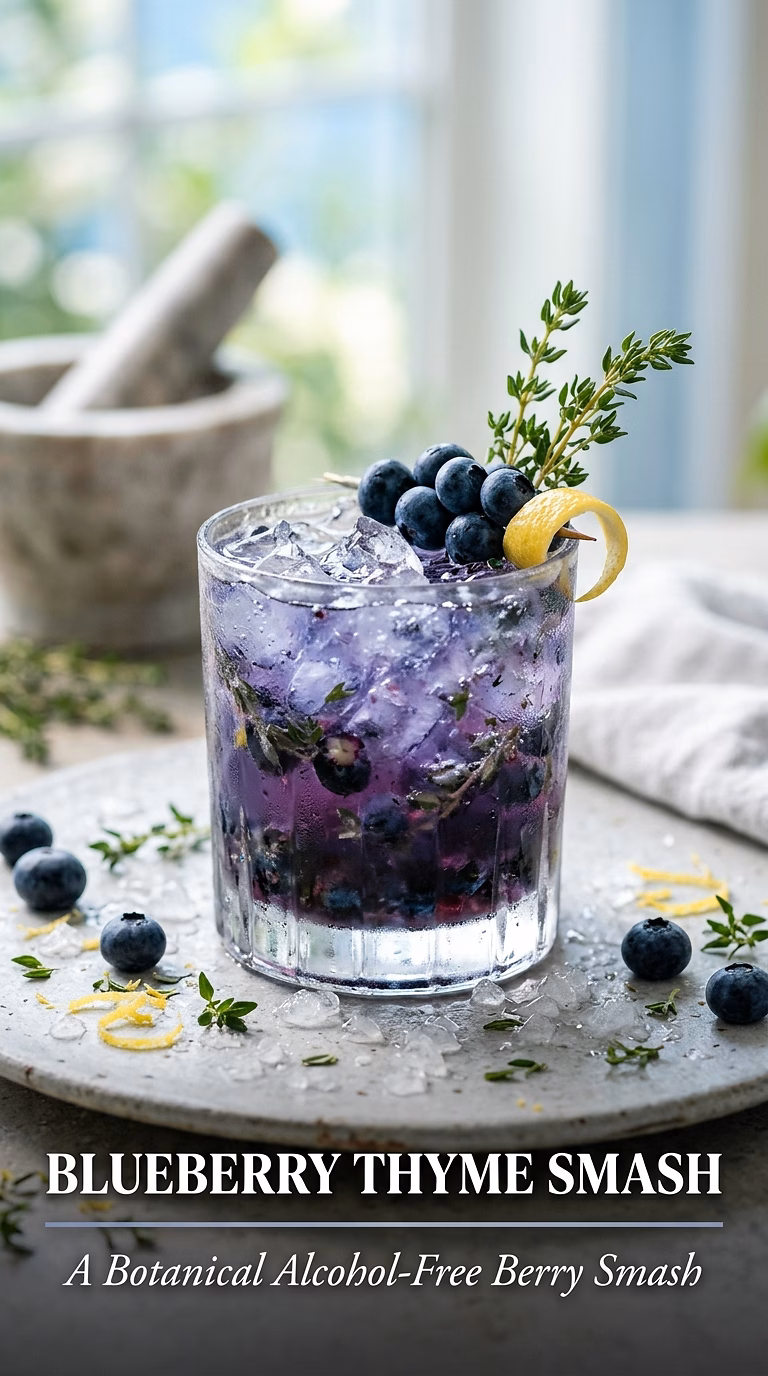 Blueberry Thyme Smash