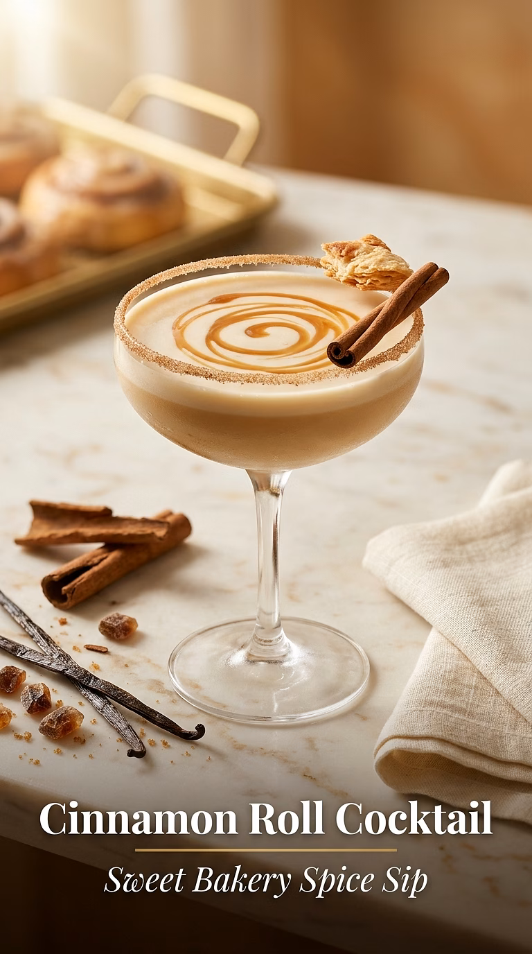 Cinnamon Roll Cocktail