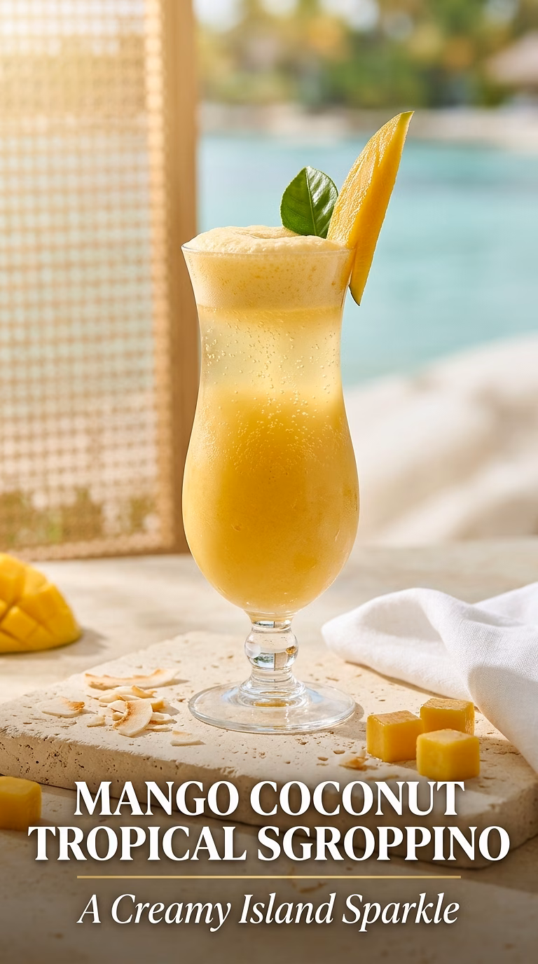 Mango Coconut Tropical Sgroppino