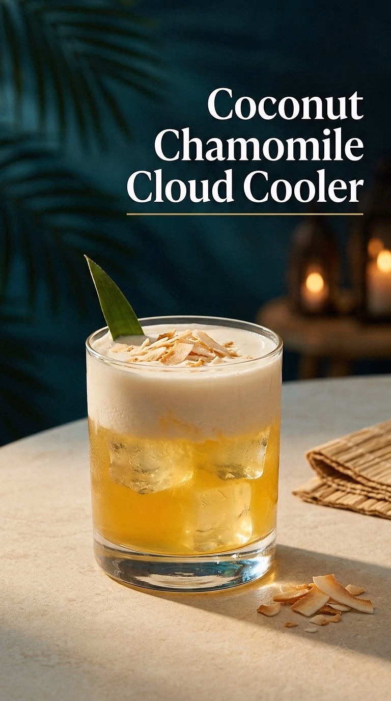 Coconut Chamomile Cloud Cooler