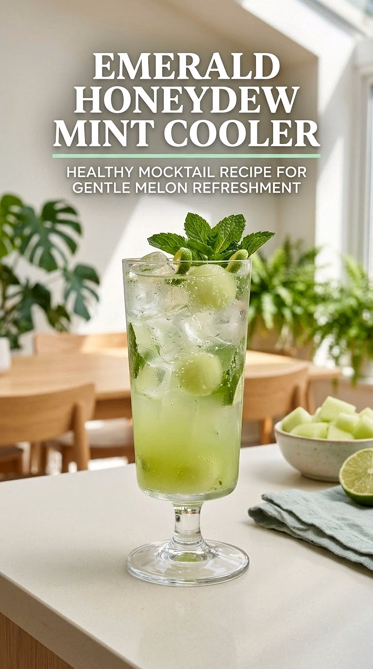 Emerald Honeydew Mint Cooler