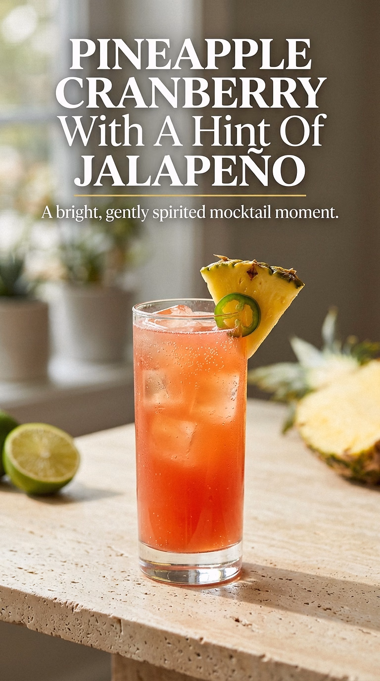 Pineapple Cranberry With A Hint Of Jalapeño