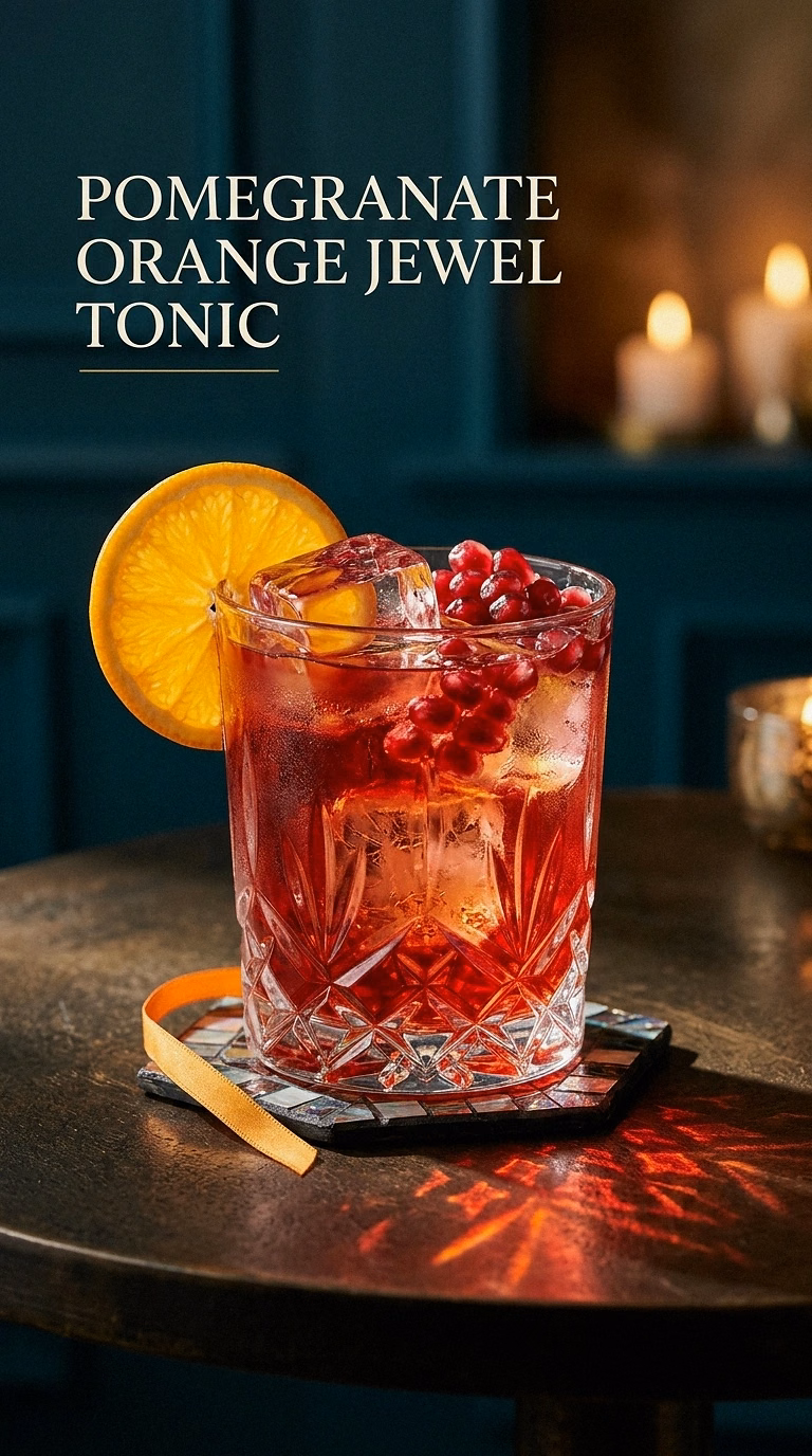 Pomegranate Orange Jewel Tonic