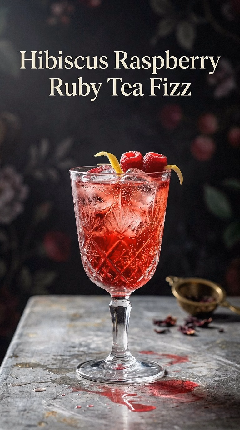Hibiscus Raspberry Ruby Tea Fizz