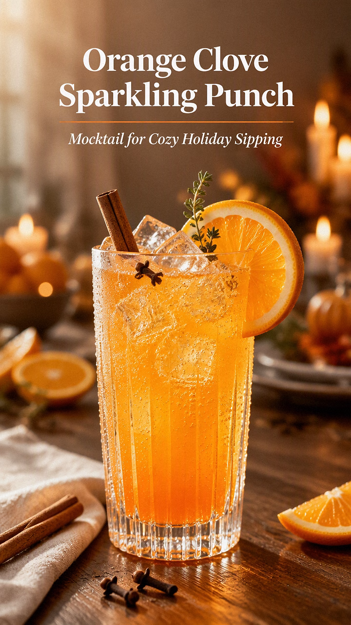 Orange Clove Sparkling Punch