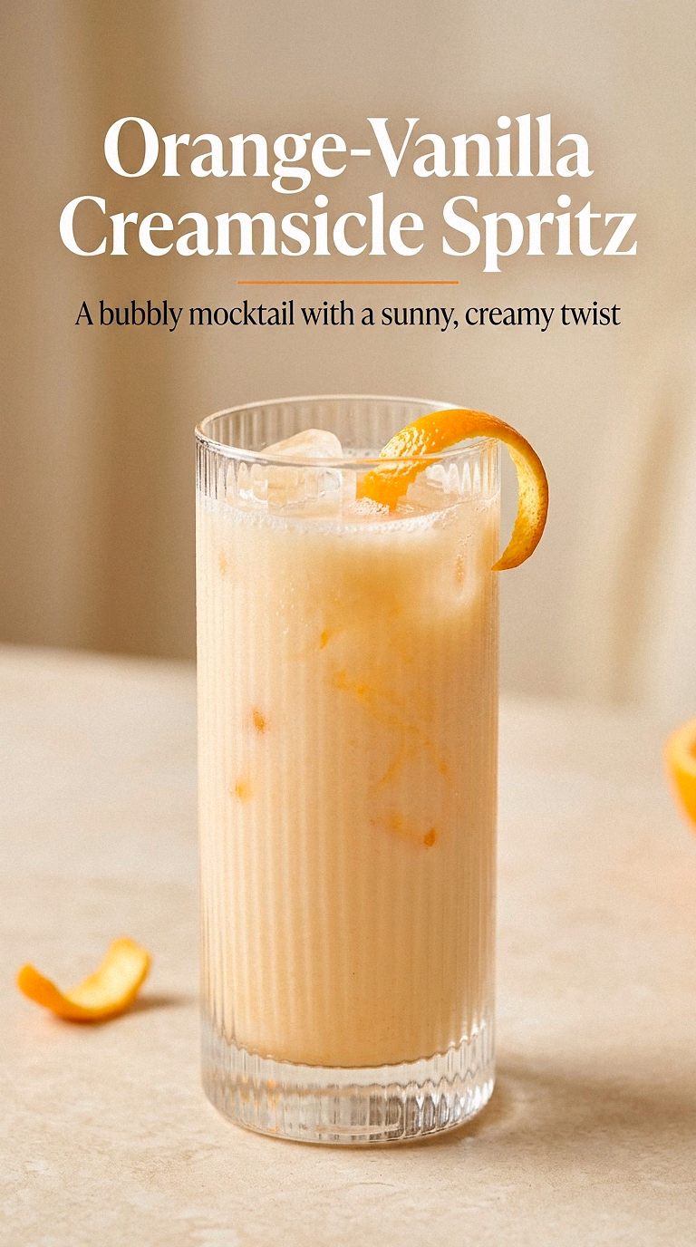 Orange-Vanilla Creamsicle Spritz