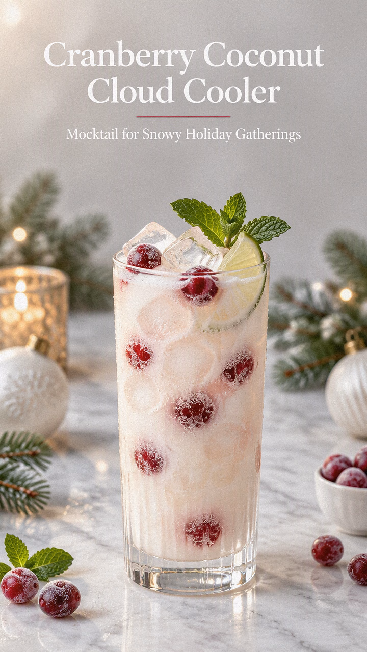 Cranberry Coconut Cloud Cooler