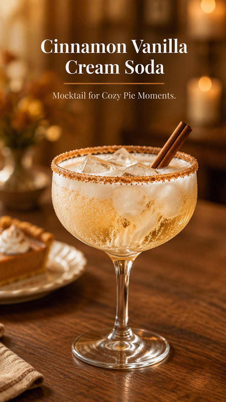 Cinnamon Vanilla Cream Soda