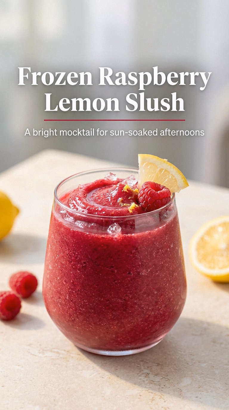 Frozen Raspberry Lemon Slush