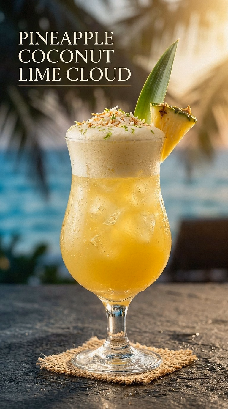Pineapple Coconut Lime Cloud