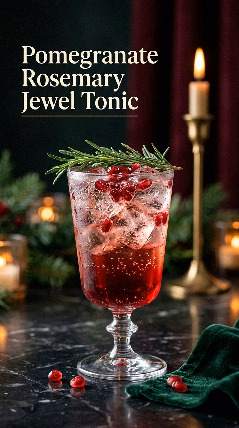 Pomegranate Rosemary Jewel Tonic