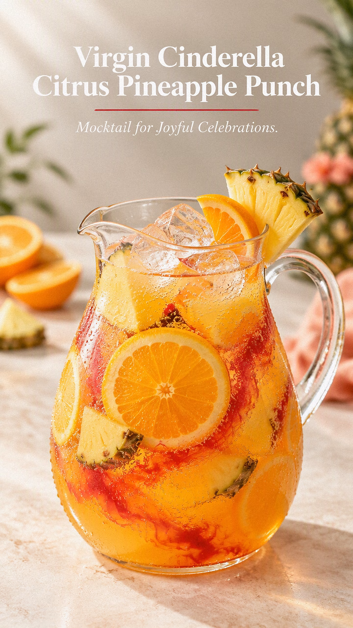 Virgin Cinderella Citrus Pineapple Punch