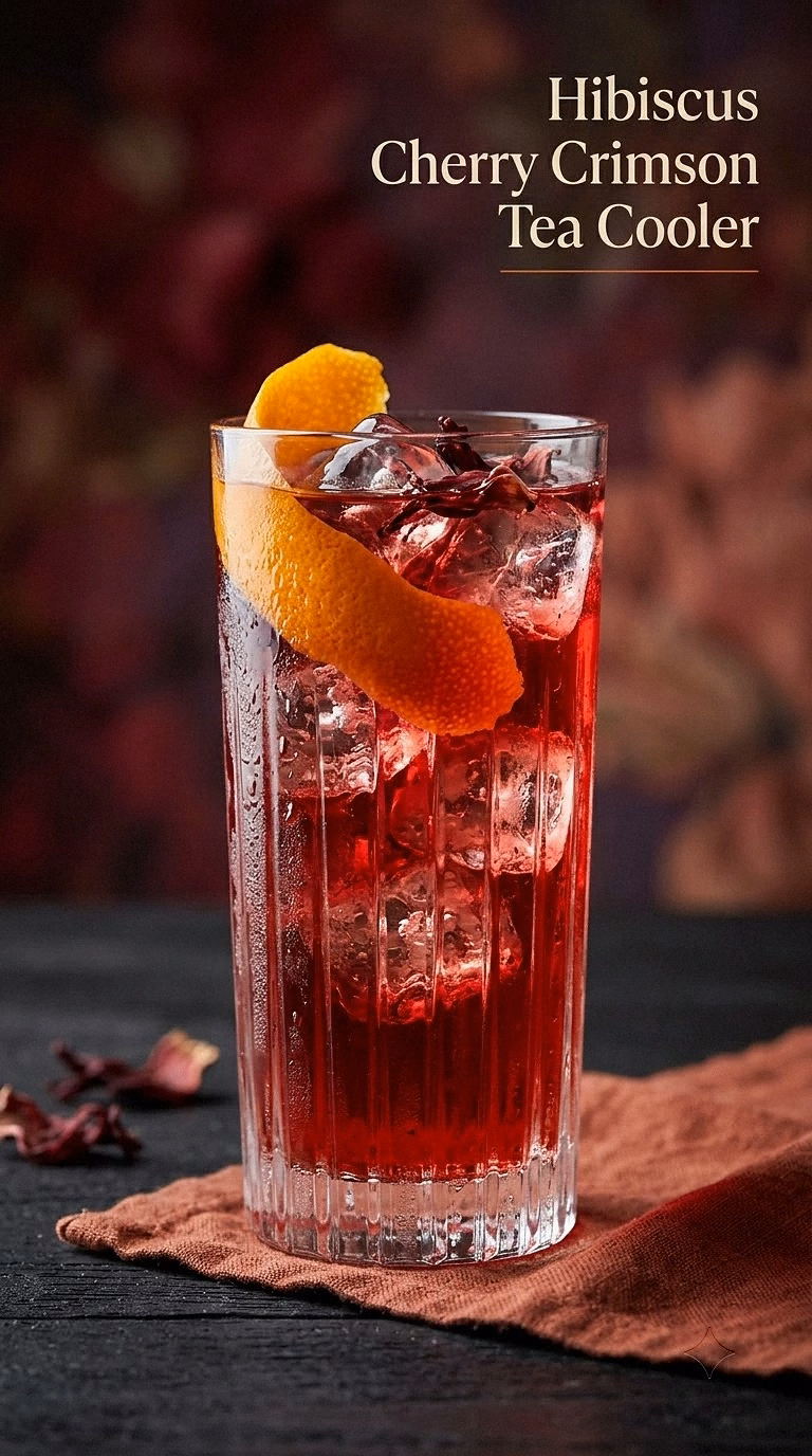 Hibiscus Cherry Crimson Tea Cooler