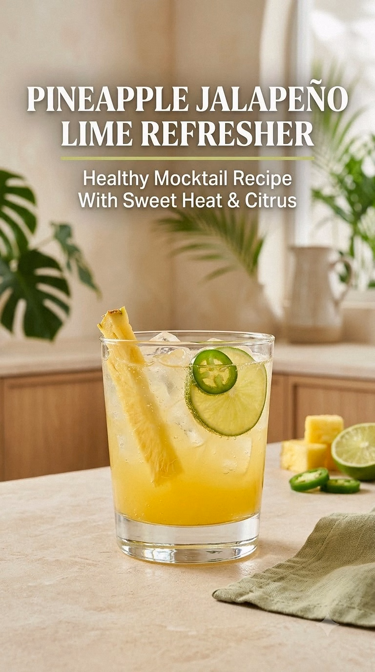 Pineapple Jalapeño Lime Refresher