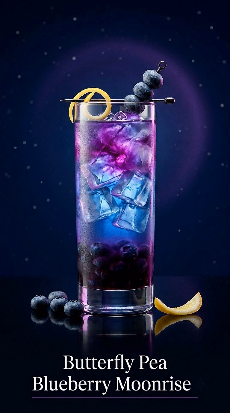 Butterfly Pea Blueberry Moonrise