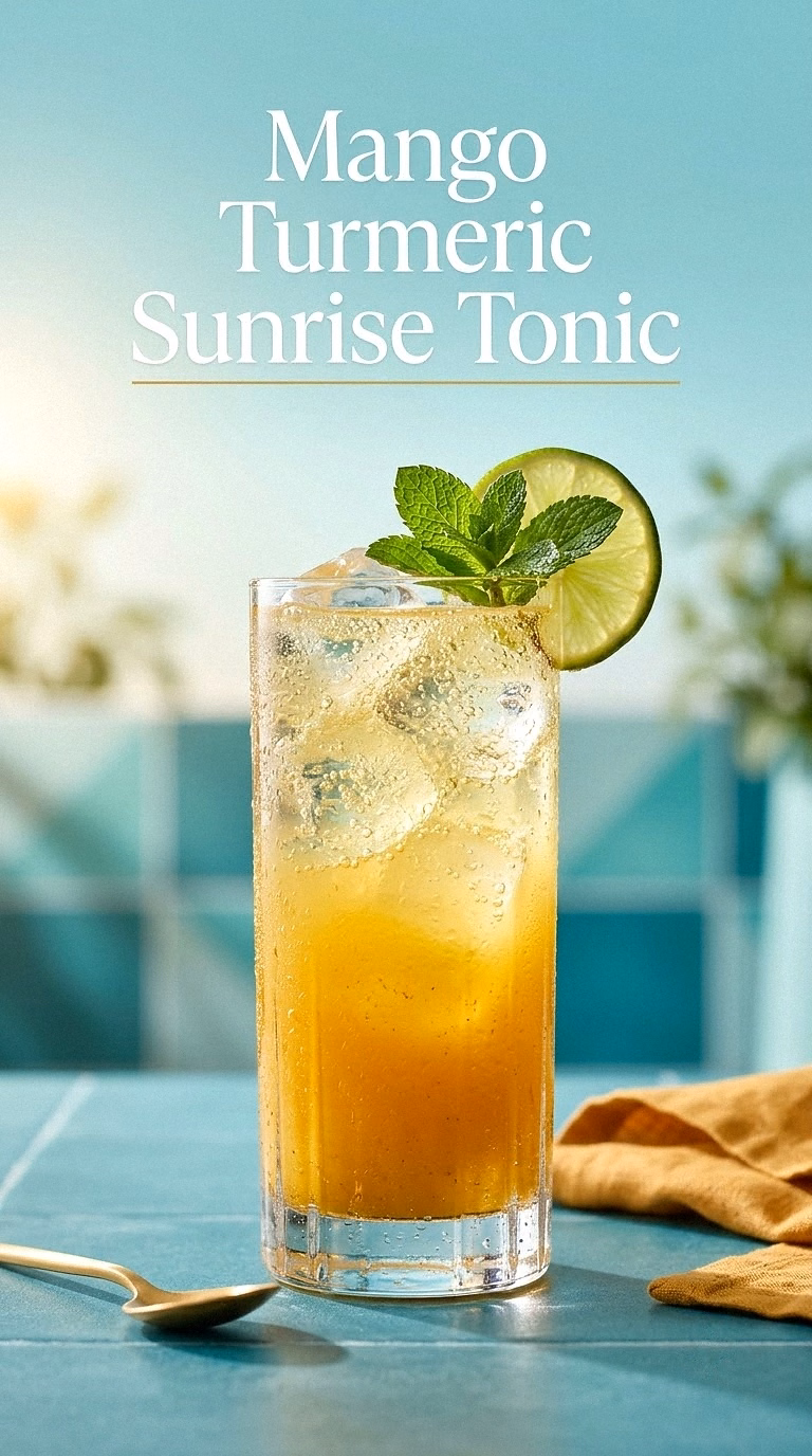 Mango Turmeric Sunrise Tonic