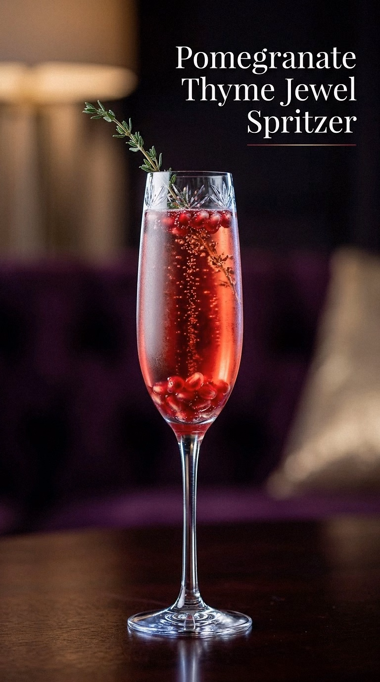 Pomegranate Thyme Jewel Spritzer