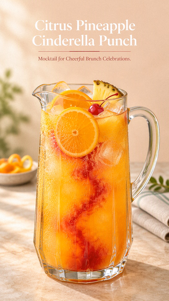 Citrus Pineapple Cinderella Punch